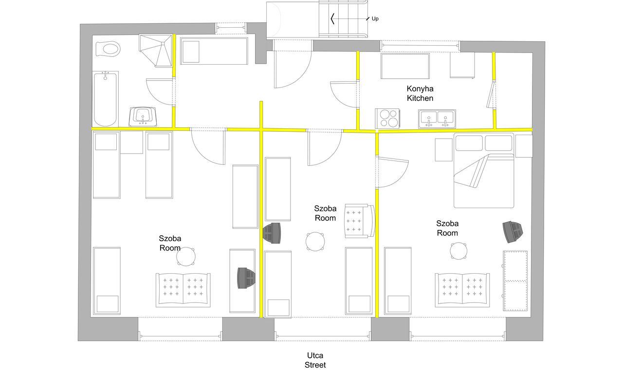 Apartman Lux Szeged Bagian luar foto